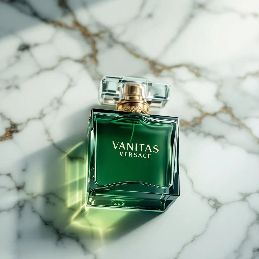 Parfum Vanitas de Versace - lime pétillant et cœur tiaré-freesia