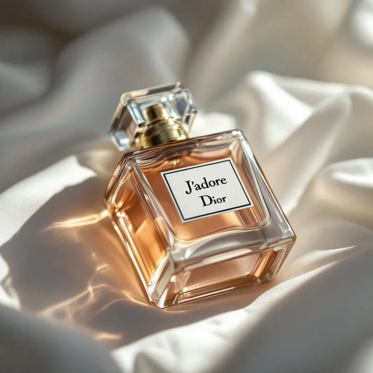 Bouteille J'adore Dior dorée