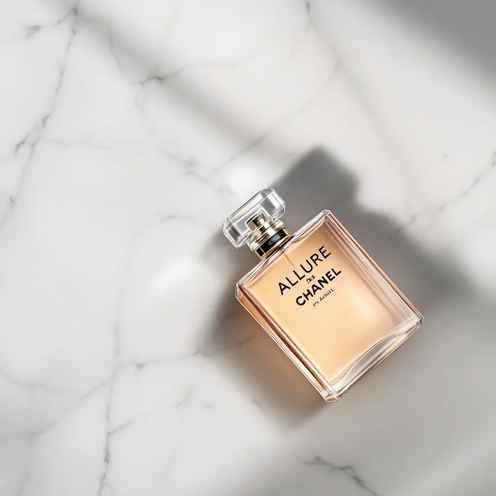 Parfum Allure de Chanel - accord lumineux mandarine, rose et vanille
