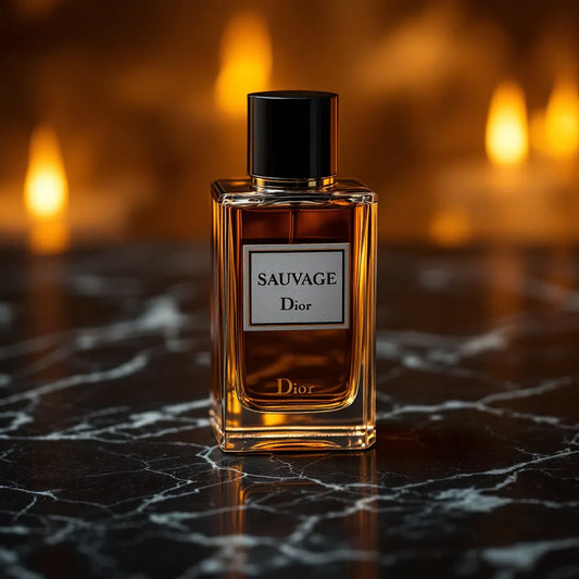 Parfum Sauvage de Dior - sillage intense, pyramide olfactive boisée et facette bergamote