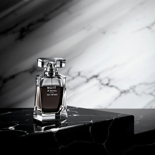 Parfum Nuit d'Issey de Issey Miyake - sensualité boisée et épicée