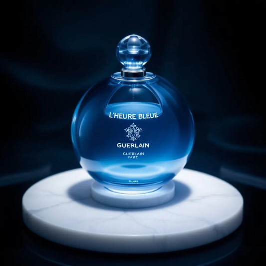 Parfum L'Heure Bleue de Guerlain - essence poudrée et veloutée du crépuscule