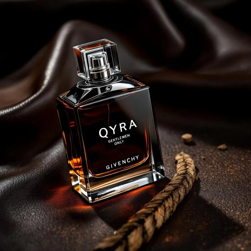 Parfum Qyra de Gentlemen Only - néo-woody urbain et épicé
