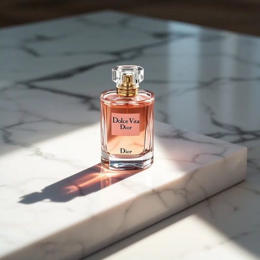 Parfum Dolce Vita de Dior - accord boisé-vanillé sensuel