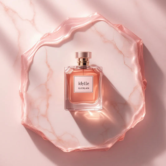 Parfum Idylle de Guerlain - bouquet chypre fruité et musqué
