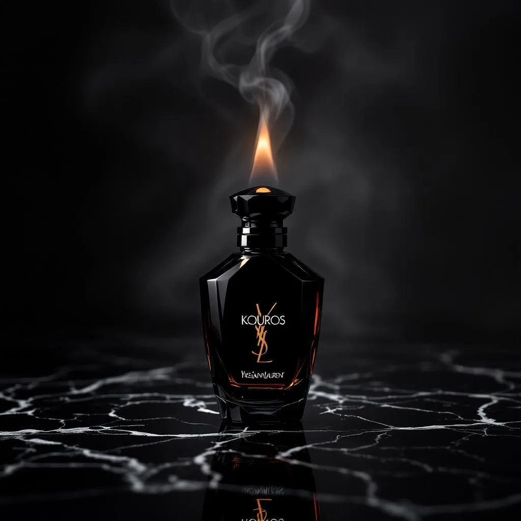 Parfum Kouros de Yves Saint Laurent - fougère antique au cuir sensuel