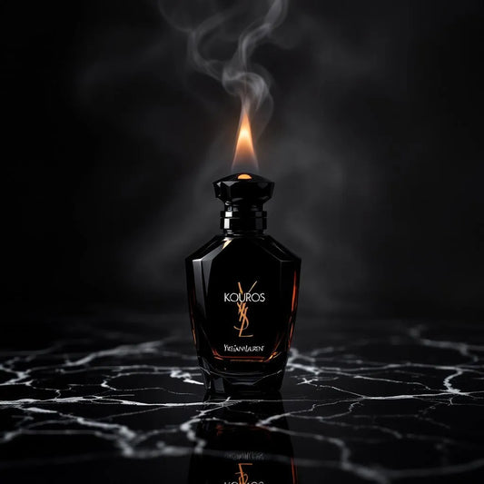 Parfum Kouros de Yves Saint Laurent - fougère antique au cuir sensuel