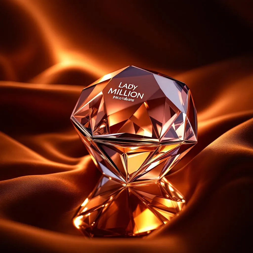 Parfum Lady Million de Paco Rabanne - sillage gourmand, floral et boisé