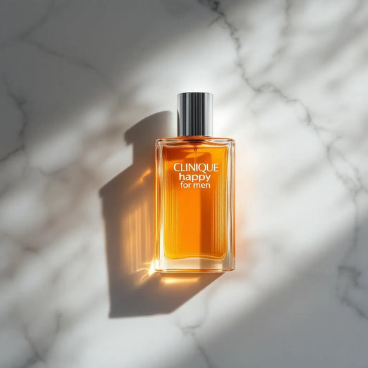 Parfum Clinique Happy for Men de Clinique - fraîcheur citrus-marine au sillage boisé