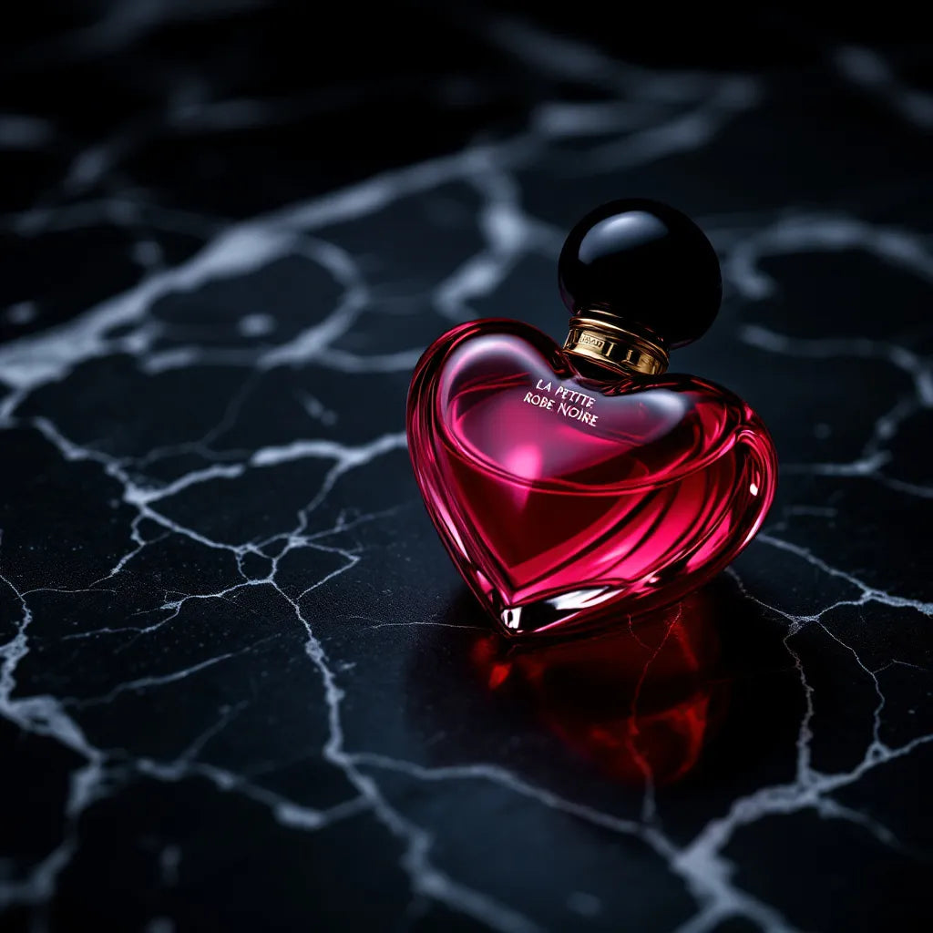Parfum La Petite Robe Noire de Guerlain - signature gourmande fruitée
