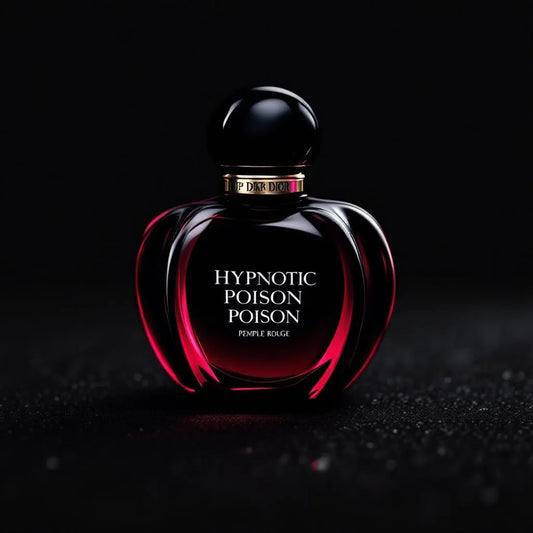 Flacon rouge Hypnotic Poison Dior en forme de pomme