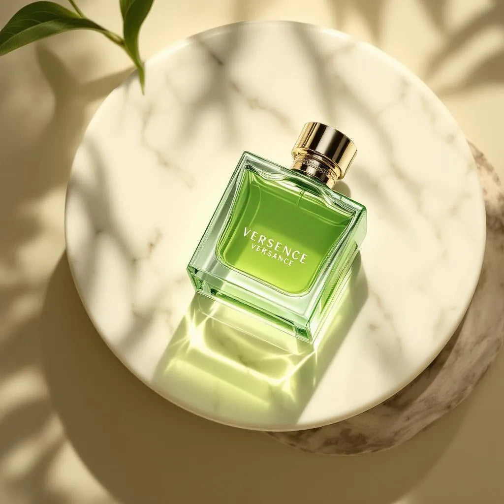 Parfum Versense de Versace - brise méditerranéenne, notes de tête bergamote et mandarine