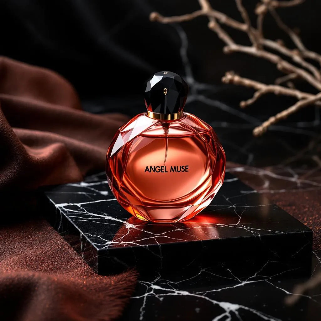 Parfum Angel Muse de Mugler - accord gourmand-vétiver crème de noisette