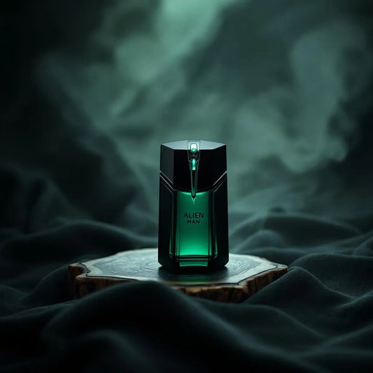 Parfum Alien Man de Thierry Mugler - signature cuirée, fraîche et boisé-ambrée