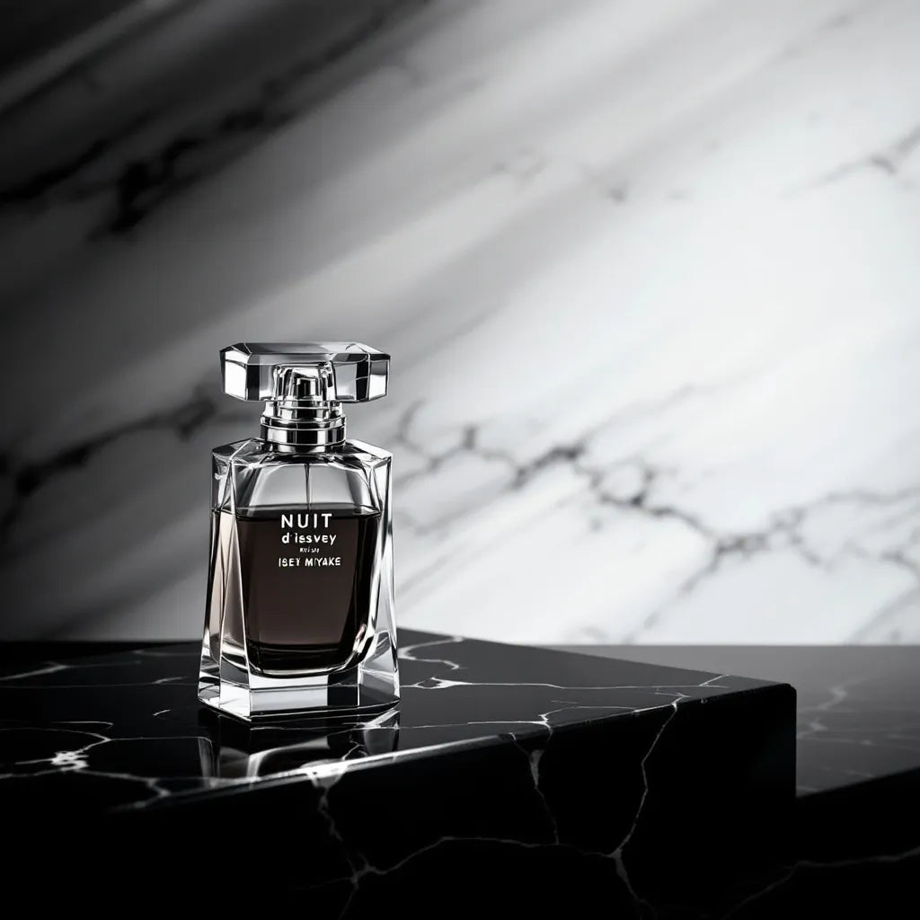 Parfum Nuit d'Issey de Issey Miyake - sensualité boisée et épicée