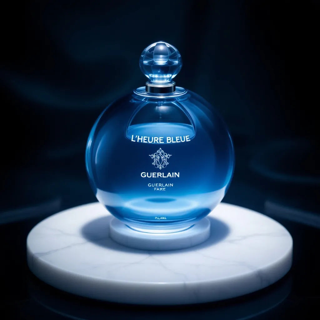 Parfum L'Heure Bleue de Guerlain - essence poudrée et veloutée du crépuscule
